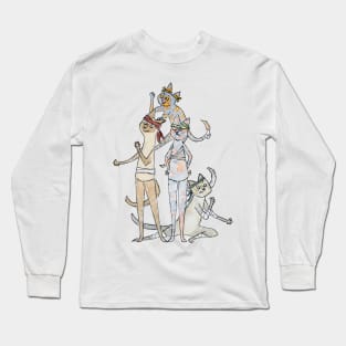 Cat fighters Long Sleeve T-Shirt